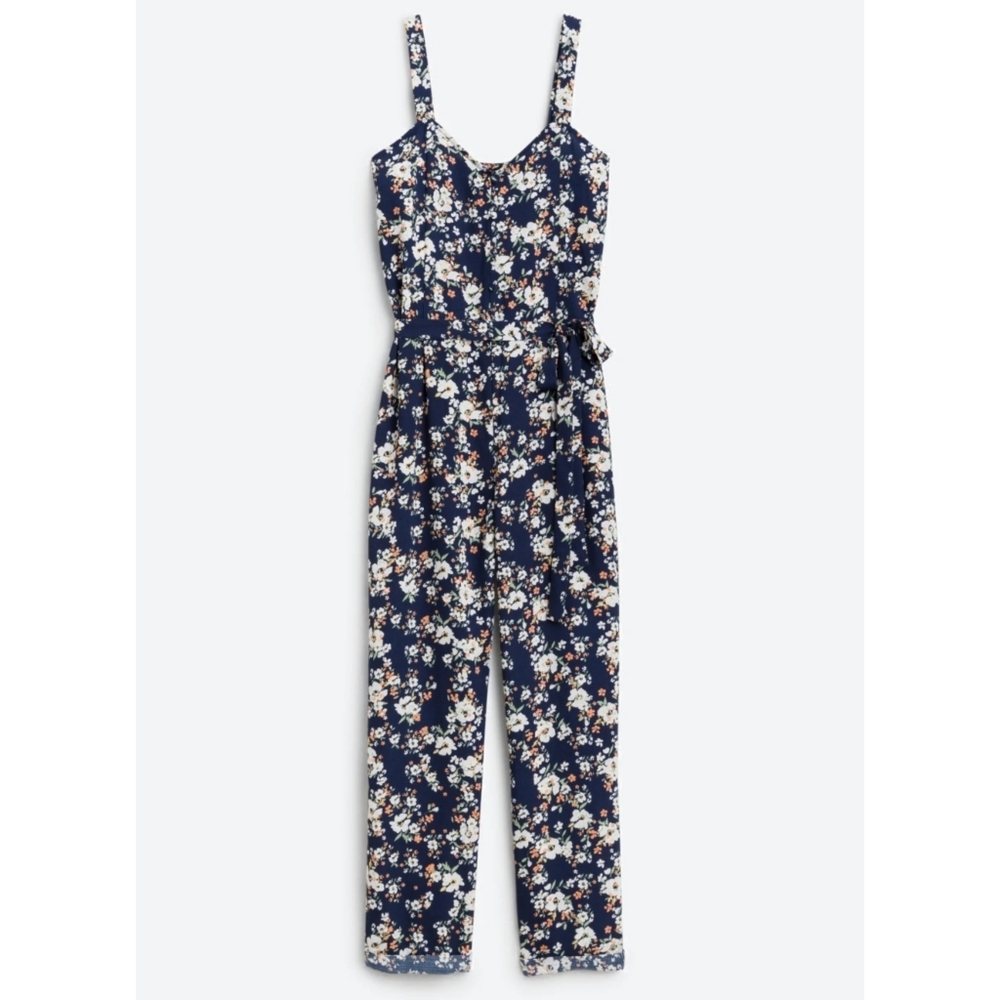 🆕️ B Collection Olinda Ruffle Detail Jumpsuit Navy